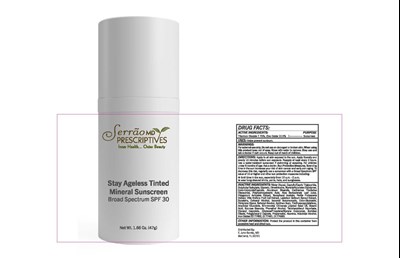Stay Ageless (Serrao Sp06.50u 300620 Stay Ageless White Bottle)